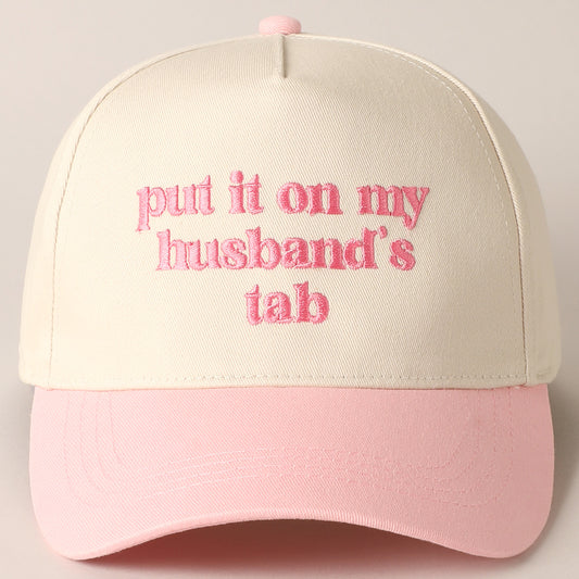 Husbands Embroidered Hat